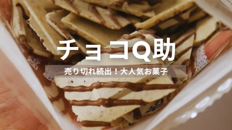 青森で売り切れ続出のお菓子「チョコQ助」を食べてみた！
